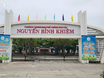 THPT chuyên Nguyễn Bỉnh Khiêm, một trong 52 điểm thi tốt nghiệp THPT của Quảng Nam. Ảnh: Đắc Thành.