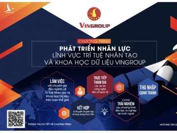 Vingroup đào tạo kỹ sư trí tuệ nhân tạo và khoa học dữ liệu - Ảnh 1.