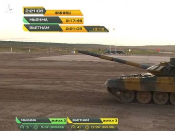 Việt Nam đấu bán kết Tank Biathlon 2020: Cuộc đua song mã gay cấn, nghẹt thở - Ảnh 2.