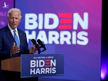 Ứng viên Dân chủ Joe Biden tại sự kiện ở thành phố Wilmington, bang Delaware hôm 2/9. Ảnh: AP.