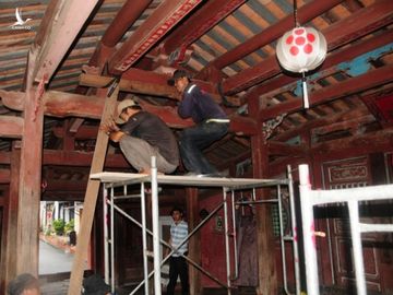Chùa Cầu Hội An có nguy cơ đổ sập với bão số 5 - Ảnh 1. Chùa Cầu Hội An có nguy cơ đổ sập với bão số 5 - Ảnh 1.