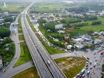 Cao tốc TP HCM - Long Thành - Dầu Giây hiện nay sẽ kết nối với cao tốc Phan Thiết - Dầu Giây. Ảnh: Quỳnh Trần.