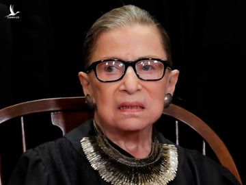 Thẩm phán Ginsburg tại thủ đô Washington của Mỹ hồi tháng 11/2018. Ảnh: Reuters.