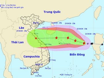 Bão số 8 vào đất liền, khả năng sẽ xuất hiện ngay bão số 9 - Ảnh 1.