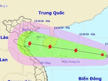 Áp thấp nhiệt đới khả năng mạnh lên thành bão, Trung Bộ tiếp tục mưa lớn - 1