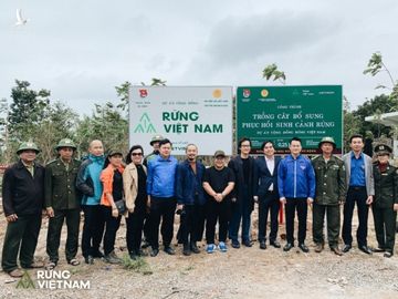 Hà Anh Tuấn khởi trồng 2 cánh rừng đầu tiên trong dự án 'Rừng Việt Nam' - ảnh 4