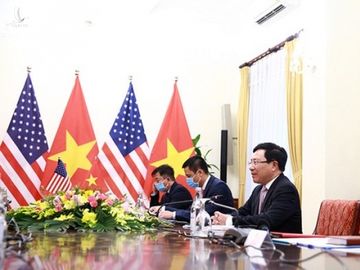 Phó Thủ tướng, Bộ trưởng Ngoại giao Phạm Bình Minh hội đàm với Ngoại trưởng Mỹ Mike Pompeo - Ảnh 10.