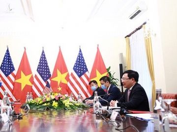 Phó Thủ tướng, Bộ trưởng Ngoại giao Phạm Bình Minh hội đàm với Ngoại trưởng Mỹ Mike Pompeo - Ảnh 9.
