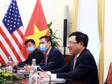 Phó Thủ tướng, Bộ trưởng Ngoại giao Phạm Bình Minh hội đàm với Ngoại trưởng Mỹ Mike Pompeo - Ảnh 12.