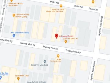 Vị trí ngân hàng bị cướp. Ảnh: Google maps.