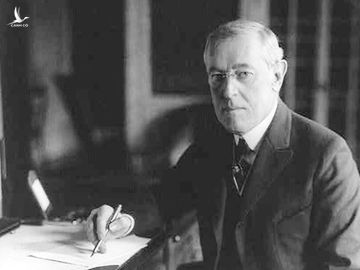 Tổng thống Woodrow Wilson năm 1918, năm đại dịch cúm hoành hành khắp thế giới. Ảnh: Thư viện Quốc hội Mỹ.