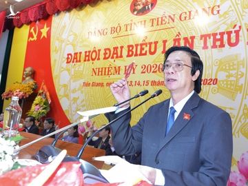 Ông Nguyễn Văn Danh tái đắc cử Bí thư Tỉnh uỷ Tiền Giang