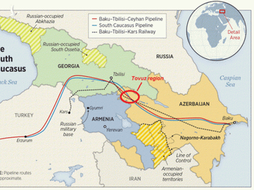 Sự thật xung đột Armenia-Azerbaijan: Thổ đang tăng tốc trong cuộc chiến ngầm với Nga? - Ảnh 1.