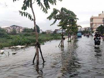 Hồ Bún Xáng - nỗi sợ của người dân Cần Thơ khi mưa bão, triều cường