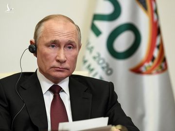 Tổng thống Vladimir Putin tham dự hội nghị thượng đỉnh trực tuyến G20 /// Reuters