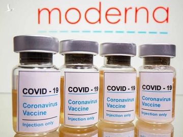 Vaccine Covid-19 tiềm năng của Moderna. Ảnh: Reuters.