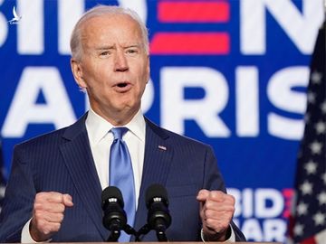 Joe Biden phát biểu tại Wilmington, Delaware, ngày 6/11. Ảnh: Reuters.