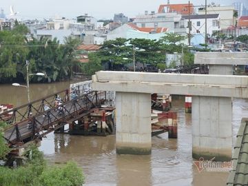 Sáu dự án xây cầu ở TP.HCM ‘làm mãi không xong’