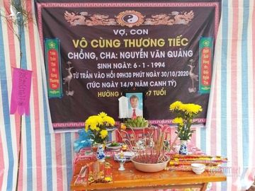 5 thi thể bị lũ cuốn ở Nghệ An, vợ trẻ ôm con khóc chồng và anh trai