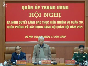 Tổng Bí thư chủ trì hội nghị Quân ủy Trung ương - ảnh 2