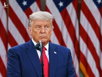 Tổng thống Mỹ Donald Trump họp báo tại Nhà Trắng hôm 13/11. Ảnh: AFP.