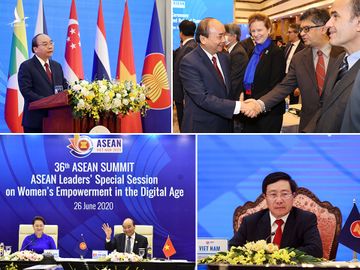 ASEAN,Liên hợp quốc,Nguyễn Xuân Phúc,Thủ tướng Nguyễn Xuân Phúc,Nguyễn Phú Trọng,Tổng Bí thư,Chủ tịch nước Nguyễn Phú Trọng