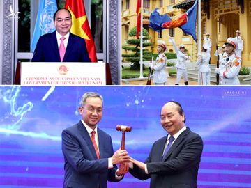 ASEAN,Liên hợp quốc,Nguyễn Xuân Phúc,Thủ tướng Nguyễn Xuân Phúc,Nguyễn Phú Trọng,Tổng Bí thư,Chủ tịch nước Nguyễn Phú Trọng