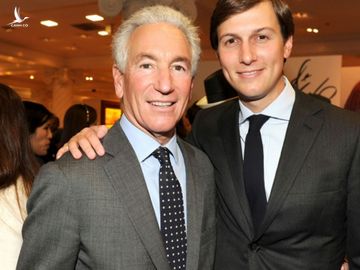 Ông Charles Kushner (trái) và con trai Jared Kushner. Ảnh: Bloomberg.