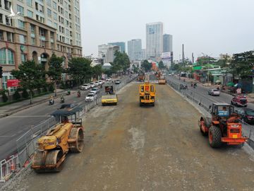 Nang duong Nguyen Huu Canh gan 1m anh 2