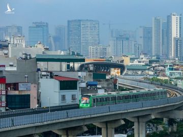 Ngắm tàu Cát Linh - Hà Đông chạy thử trong sương mù Hà Nội - ảnh 6