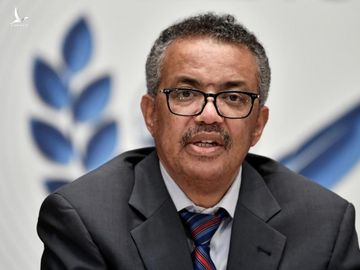 Giám đốc Tổ chức Y tế Thế giới (WHO) Tedros Adhanom Ghebreyesus phát biểu tại Geneva hồi tháng 7. Ảnh: Reuters