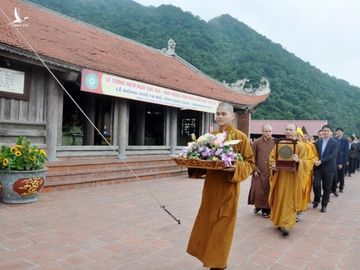 Tăng ni, phật tử tìm về đất Phật tưởng niệm vua Trần Nhân Tông - ảnh 1