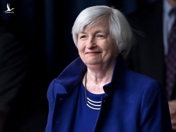 Janet Yellen khi còn là chủ tịch FED hồi năm 2017. Ảnh: AFP.