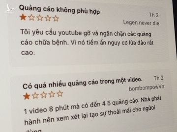 Nguoi dung Viet Nam phan nan vi YouTube quang cao nhieu anh 2