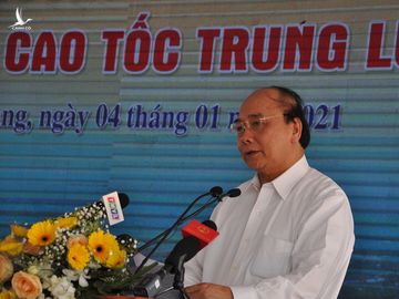 Thủ tướng cắt băng thông tuyến cao tốc Trung Lương - Mỹ Thuận - Ảnh 1.