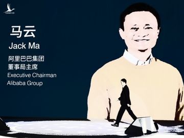 Tỉ phú Jack Ma từng lèo lái Alibaba phát triển mạnh mẽ /// Ảnh: AFP