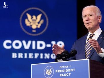 Tổng thống đắc cử Mỹ Joe Biden trong một sự kiện tháng trước. Ảnh: Reuters