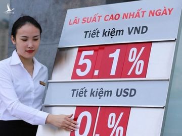 Lãi suất tiết kiệm tiếp tục giảm, ngân hàng hưởng lợi lớn nhất