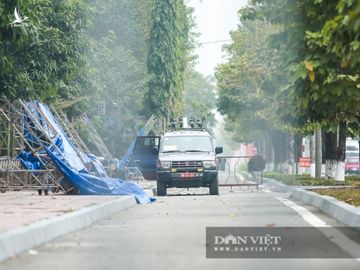 Cận cảnh dàn xe &quot;khủng&quot; làm nhiệm vụ bảo vệ đại hội Đảng trong Trung tâm Hội nghị Quốc gia - Ảnh 10.