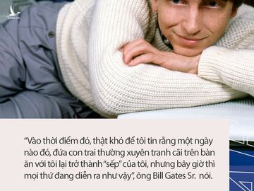 Bài phỏng vấn bố của Bill Gates cực hay, hé lộ cách dạy con để tương lai trở thành 1 trong những tỷ phú giàu nhất thế giới - Ảnh 2.