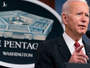 Tổng thống Joe Biden có hành động quân sự công khai đầu tiên kể từ khi nhậm chức. Ảnh: AP