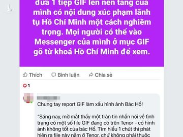 Thuc hu viec Facebook cho phep su dung anh GIF xuc pham Bac Ho hinh anh 3