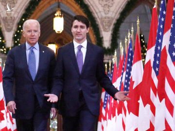 Ông Biden bắt tay với Canada để đấu với Trung Quốc - Ảnh 1.