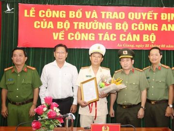 An Giang có tân Phó Giám đốc Công an tỉnh