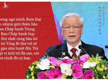 Tổng Bí thư Nguyễn Phú Trọng: “Tôi làm gì không phải để đánh bóng mình”