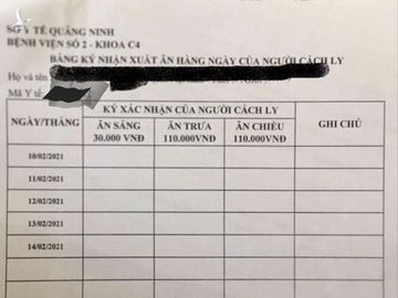 Tỉnh Quảng Ninh nói gì về việc người cách ly phản ánh bị 'cắt xén' bữa ăn? - ảnh 5