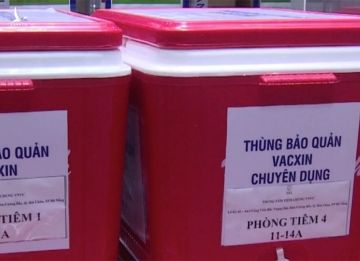 Thùng bảo quản vaccine mang đi tiêm phòng
