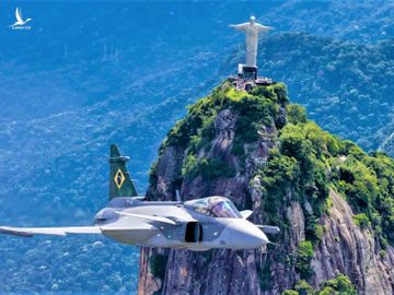 Chiếc JAS 39E Gripen của Không quân Brazil; Nguồn: thedrive.com