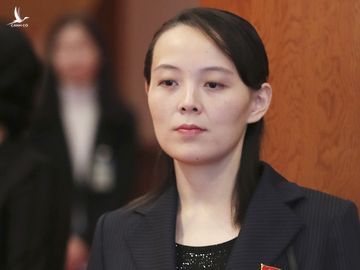 Kim Yo-jong, em gái lãnh đạo Triều Tiên Kim Jong-un. Ảnh: Yonhap.