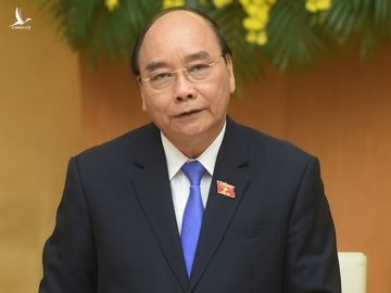 Thủ tướng Nguyễn Xuân Phúc chủ trì phiên họp Chính phủ thường kỳ tháng 3, chiều 31/3. Ảnh: VGP
